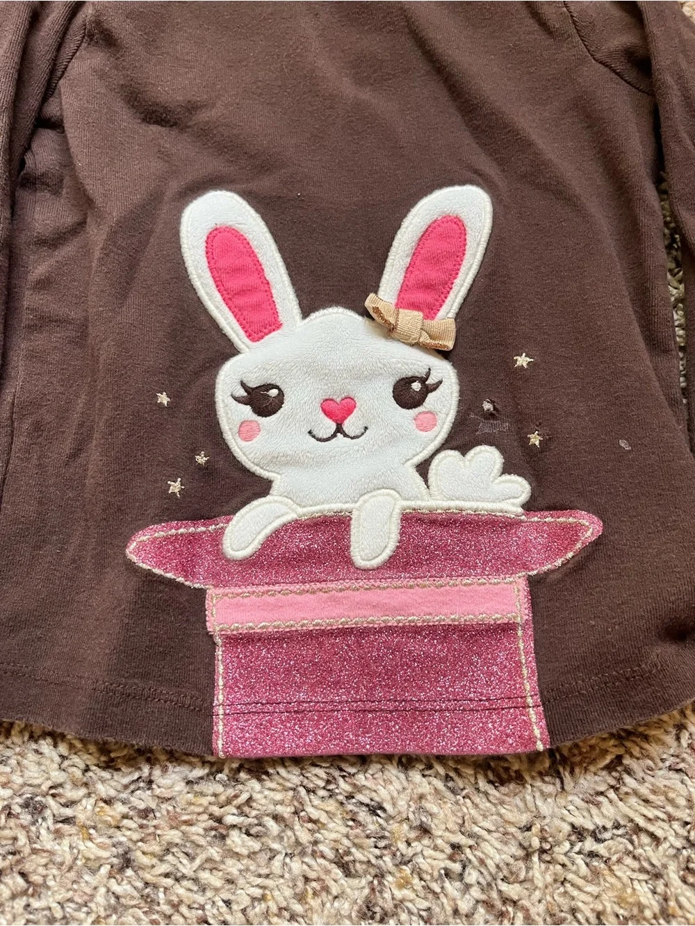 Gymboree Magician Bunny with Pink Glitter Hat